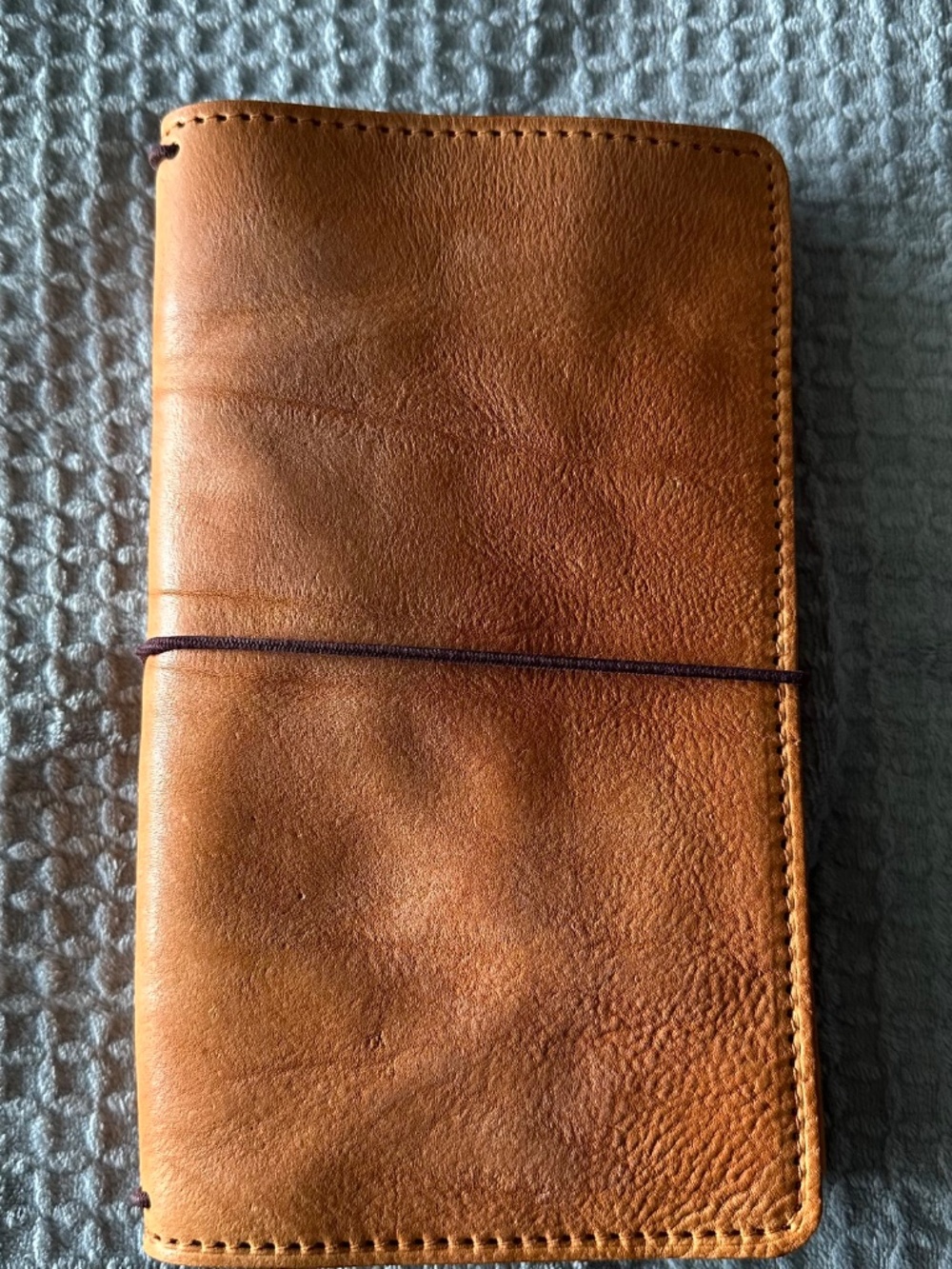 Leather travelers notebook cover 100% leather - Picture 2 of 10